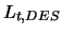 $L_{t,DES}$