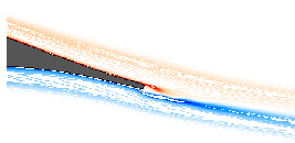 \includegraphics[width=0.48\textwidth,clip]{vort_flap05_al4_c.eps}