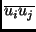 $ \overline{u_i u_j}$