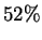 $52\%$